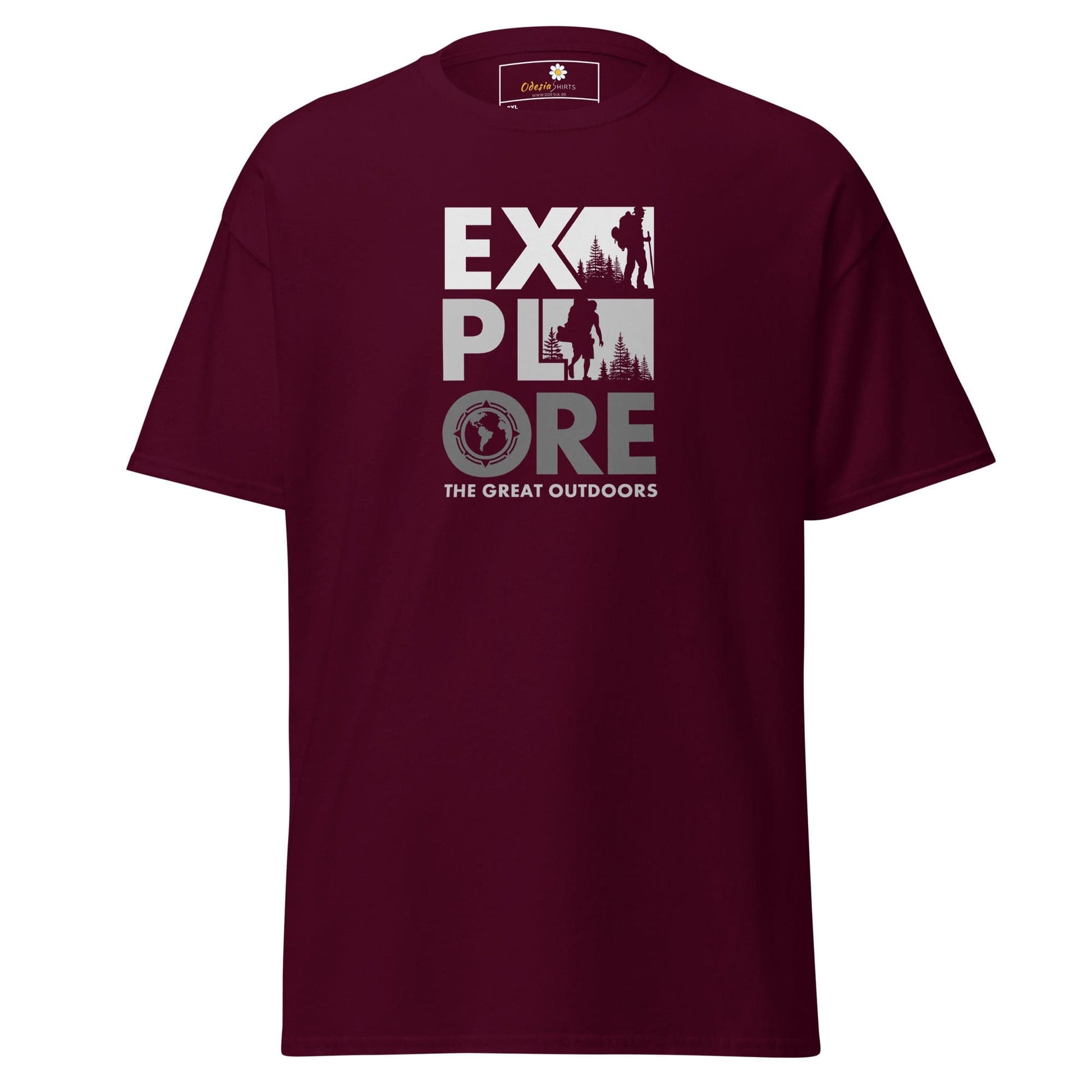Art T-shirt Design Tee • Men / Women • [2xl-5xl] - Maroon / 2xl