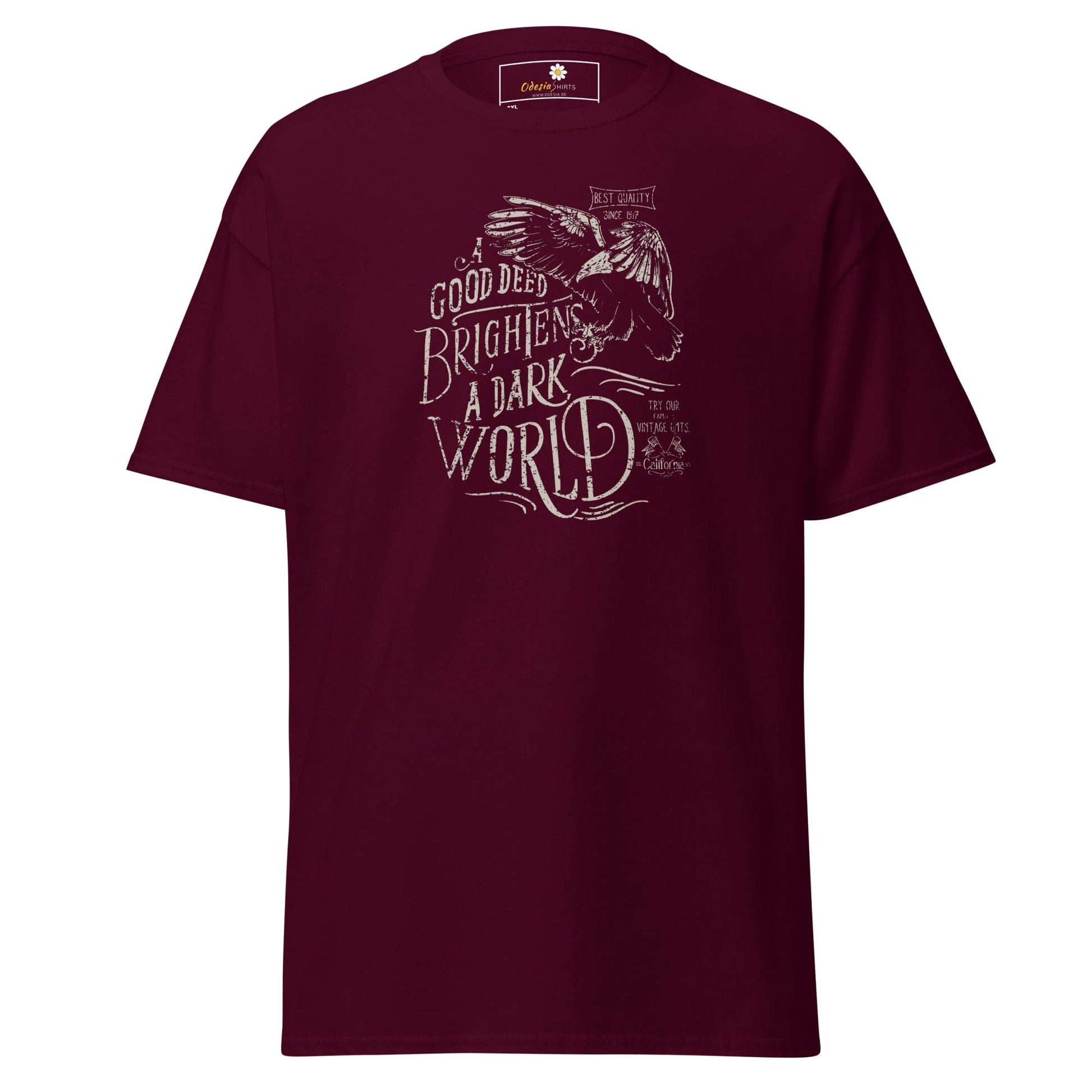 Art T-shirt Design Tee • Men / Women • [2xl-5xl] - Maroon / 2xl
