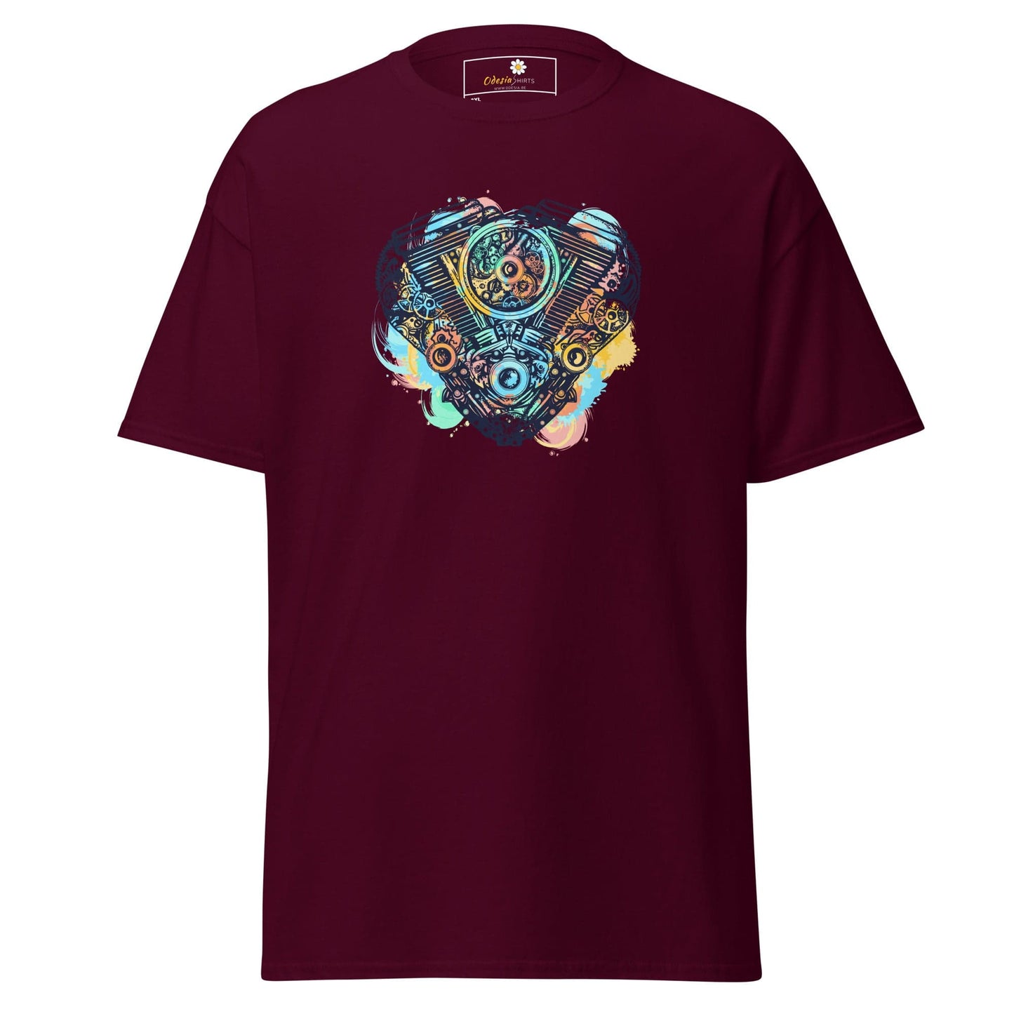 Art T-shirt Design Tee • Men / Women • [2xl-5xl] - Maroon / 2xl