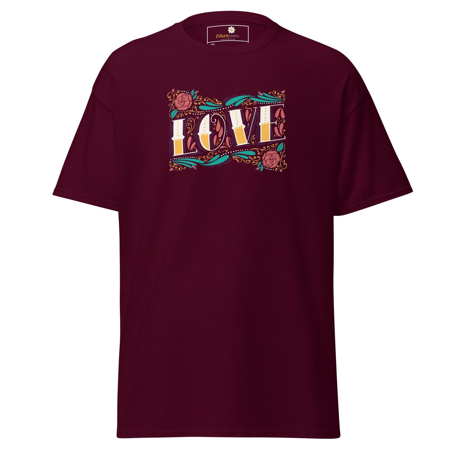 Art T-shirt Design Tee • Men / Women • [2xl-5xl] - Maroon / 2xl