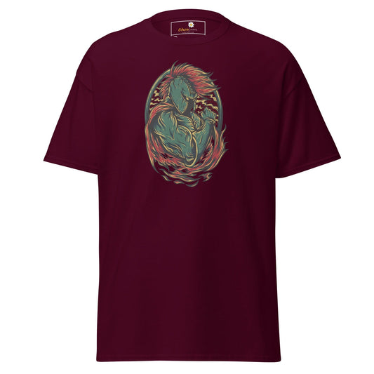 Art T-shirt Design Tee • Men / Women • [2xl-5xl] - Maroon / 2xl