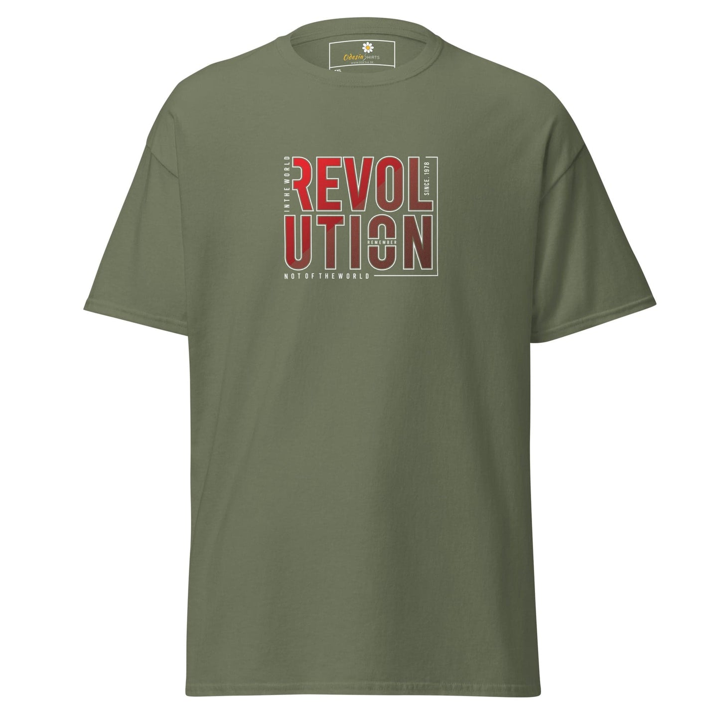 Art T-shirt Design Tee • Men / Women • [2xl-5xl] - Military Green / 2xl