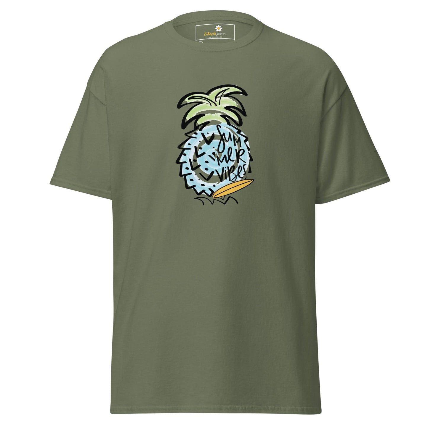 Art T-shirt Design Tee • Men / Women • [2xl-5xl] - Military Green / 2xl