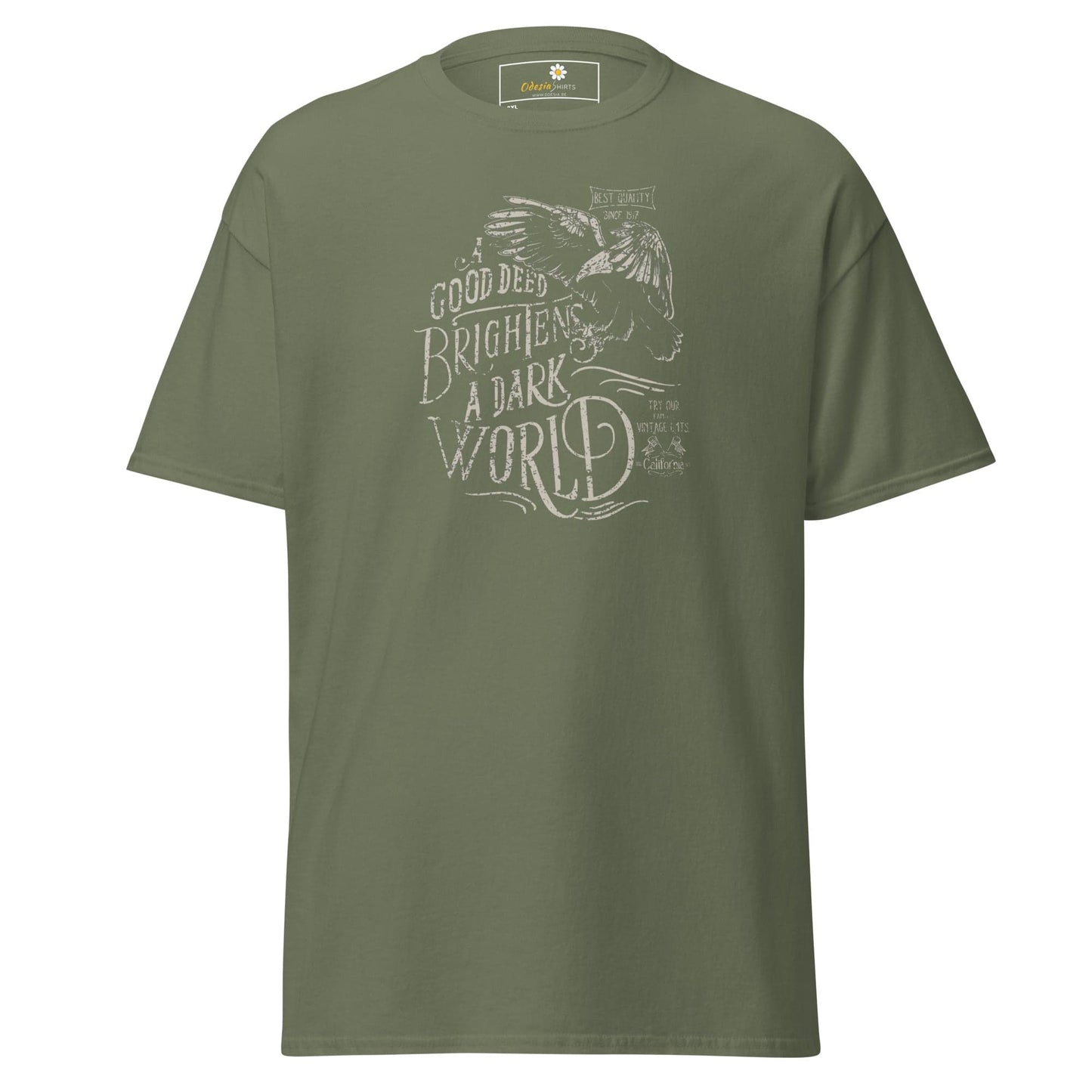 Art T-shirt Design Tee • Men / Women • [2xl-5xl] - Military Green / 2xl