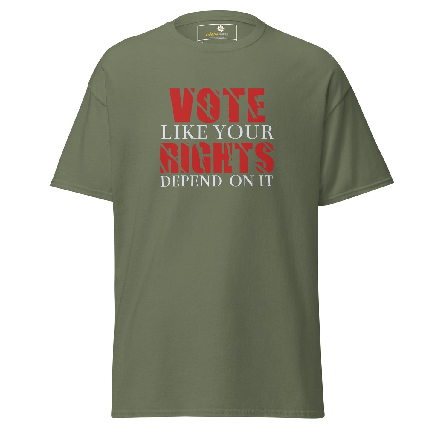 Art T-shirt Design Tee • Men / Women • [2xl-5xl] - Military Green / 2xl