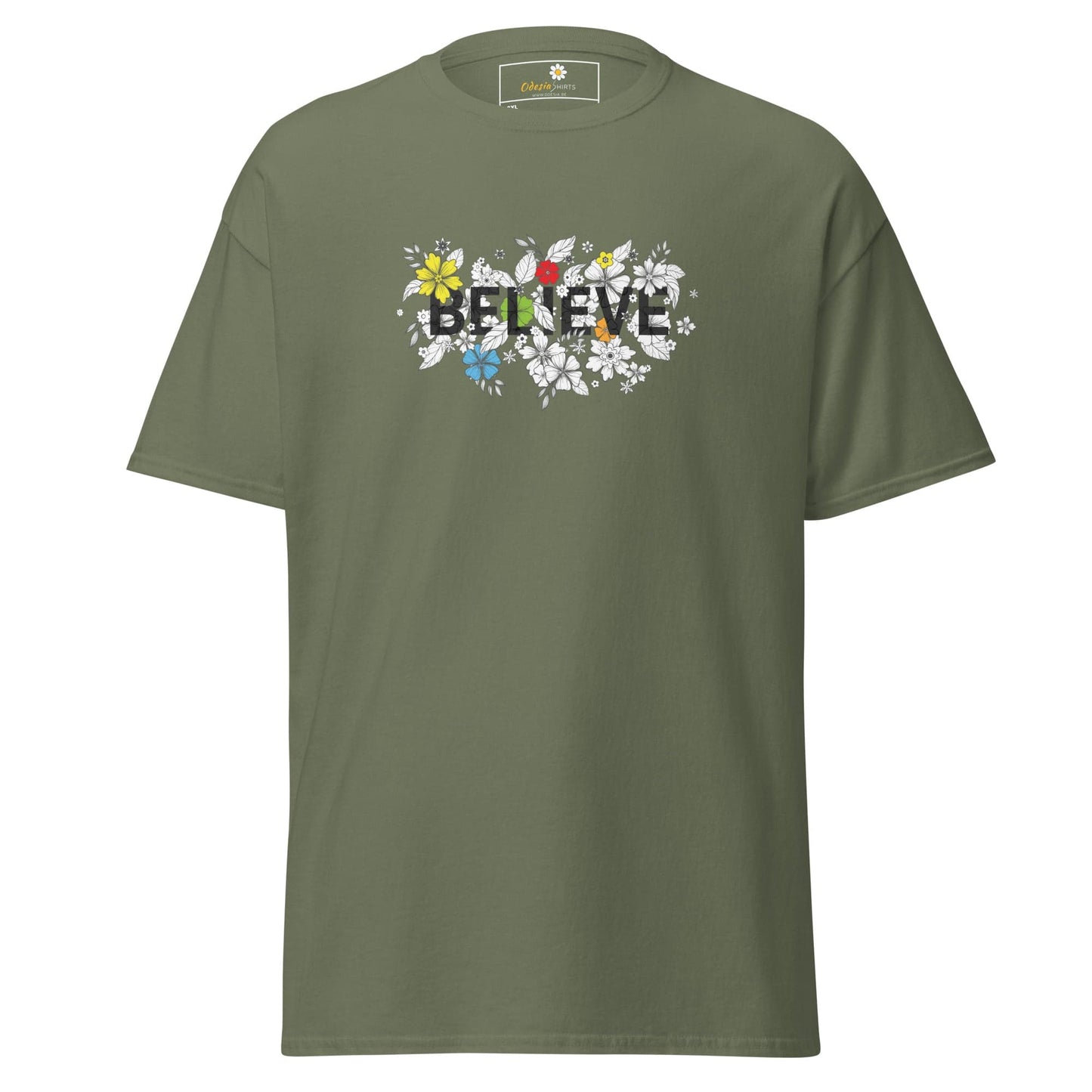Art T-shirt Design Tee • Men / Women • [2xl-5xl] - Military Green / 2xl