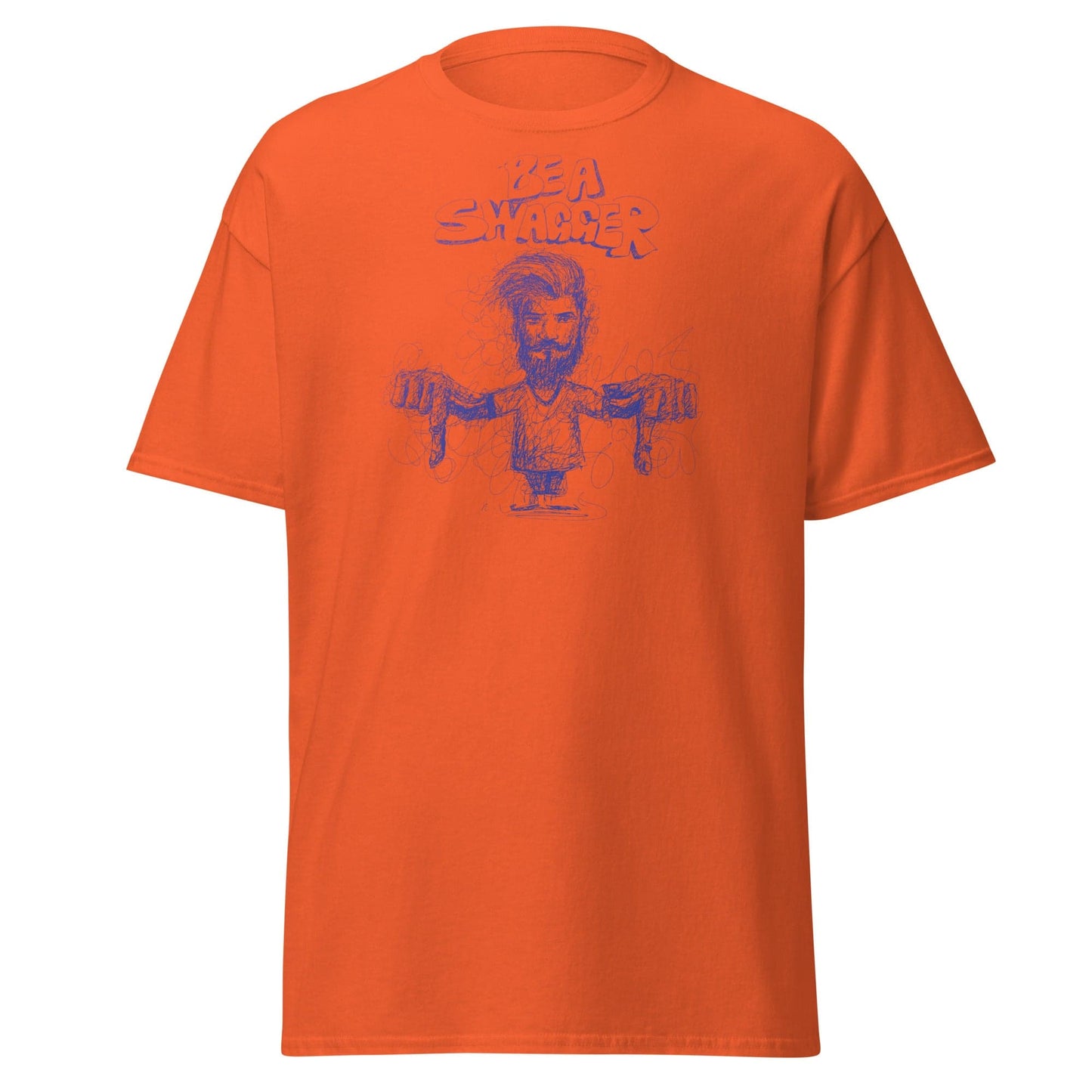 Art T-shirt Design Tee • Men / Women • [2xl-5xl] - Orange / 2xl