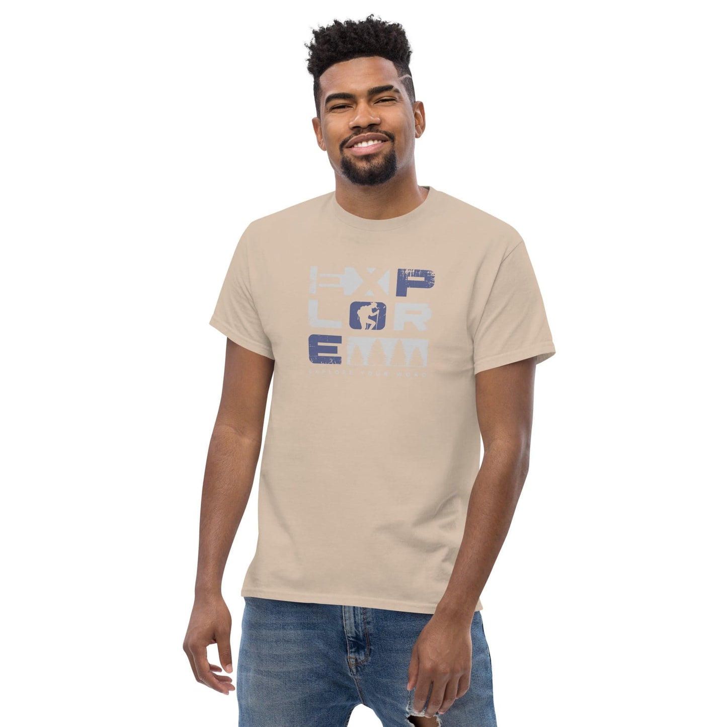 Art T-shirt Design Tee • Men / Women • [2xl-5xl] - Sand / 2xl