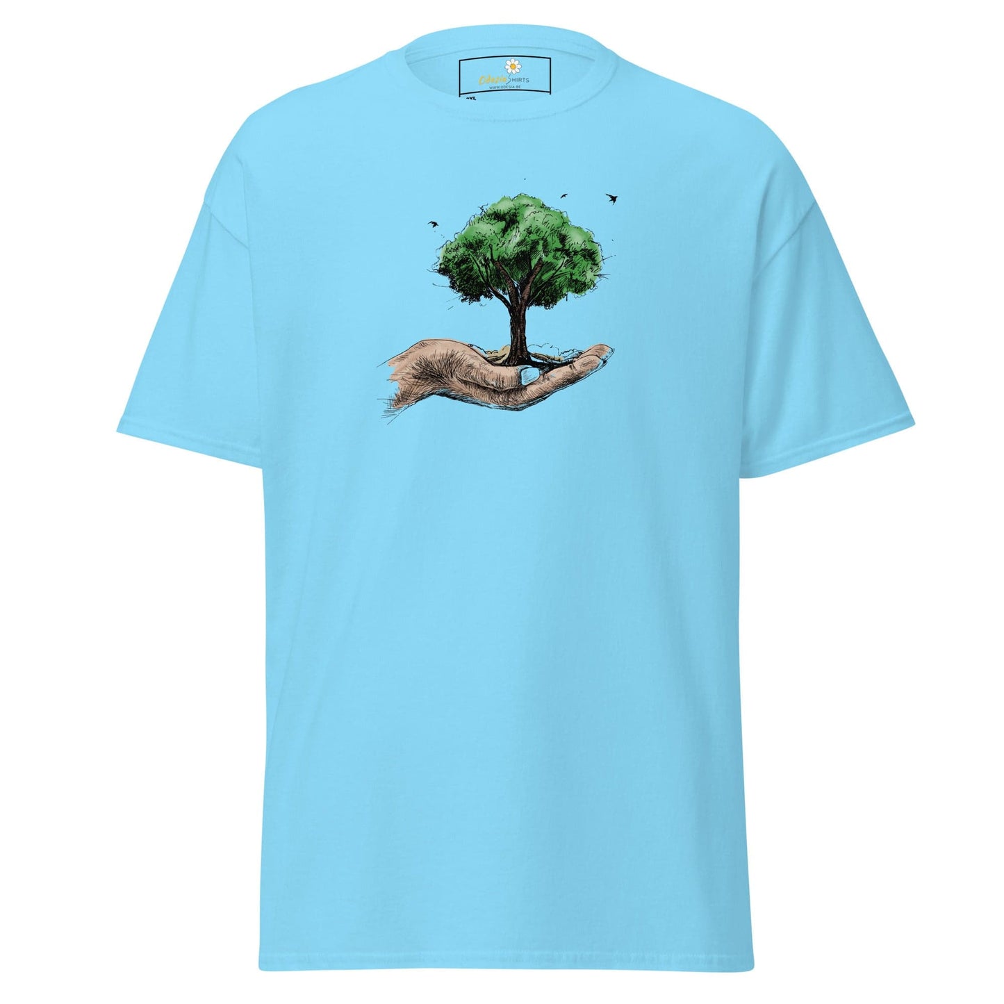 Art T-shirt Design Tee • Men / Women • [2xl-5xl] - Sky / 2xl