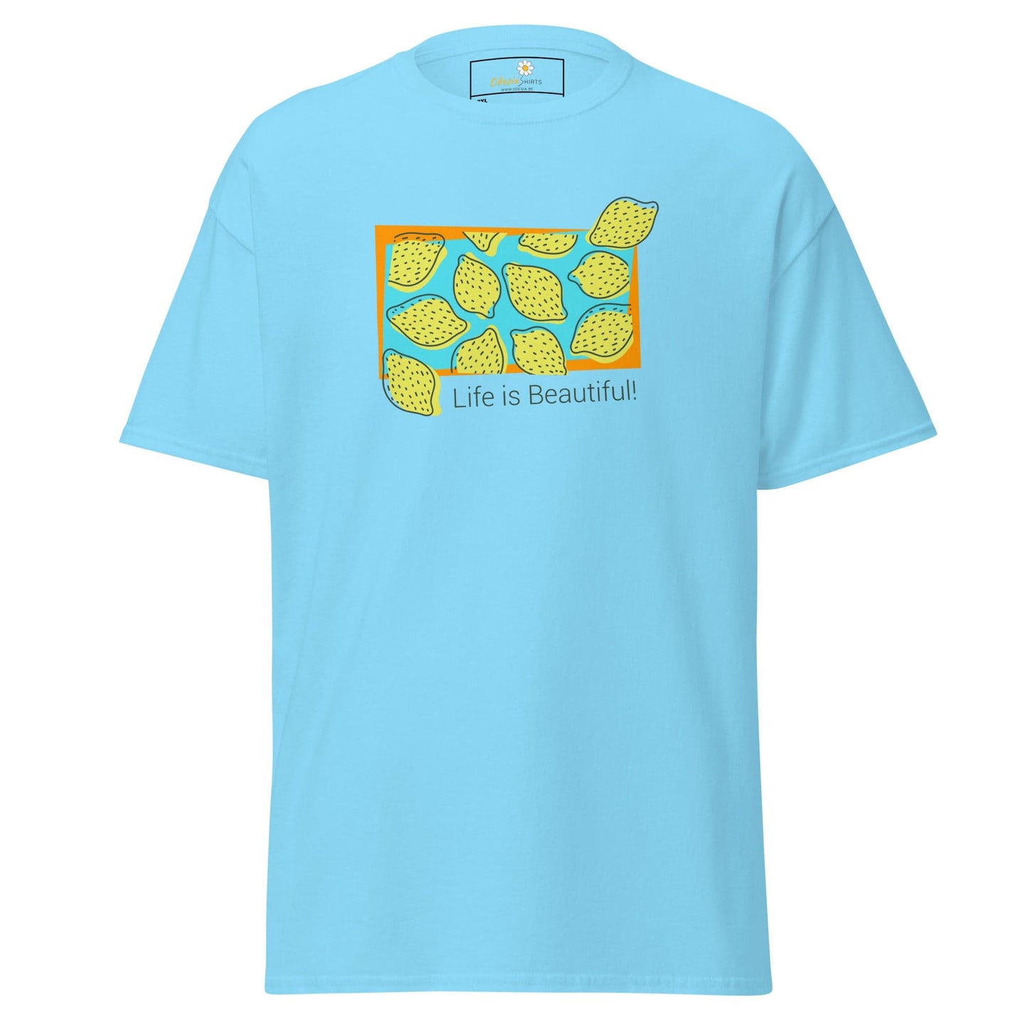 Art T-shirt Design Tee • Men / Women • [2xl-5xl] - Sky / 2xl