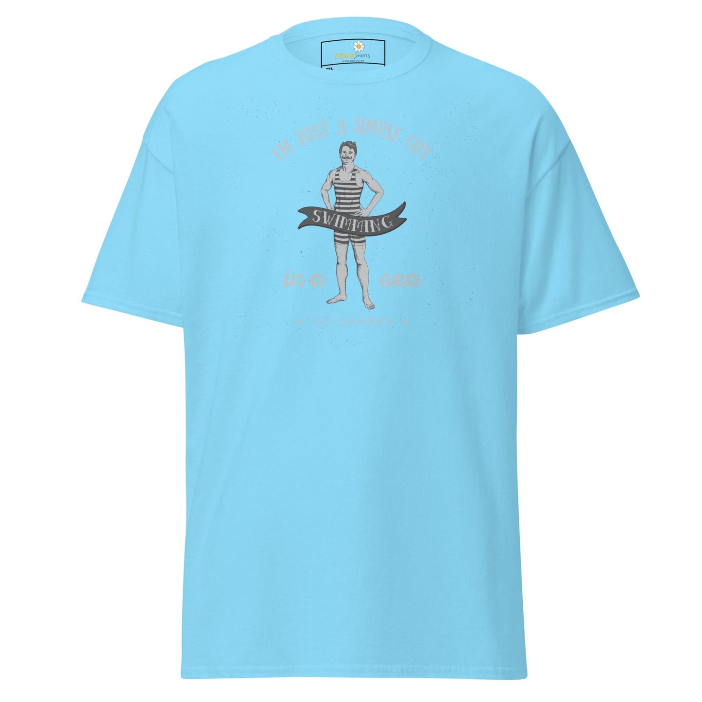 Art T-shirt Design Tee • Men / Women • [2xl-5xl] - Sky / 2xl