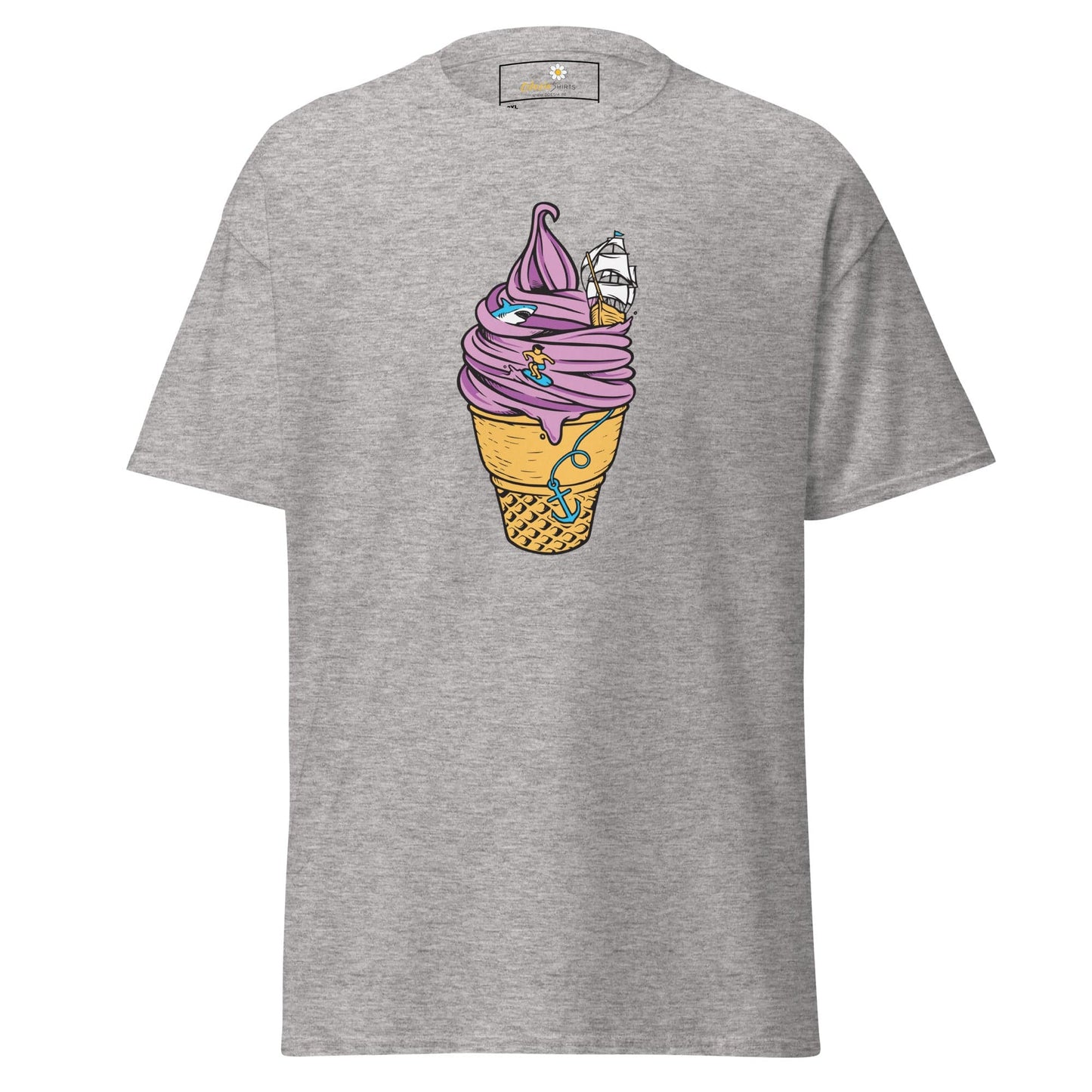 Art T-shirt Design Tee • Men / Women • [2xl-5xl] - Sport Grey / 2xl