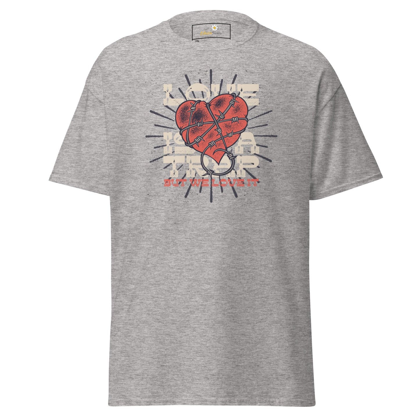 Art T-shirt Design Tee • Men / Women • [2xl-5xl] - Sport Grey / 2xl
