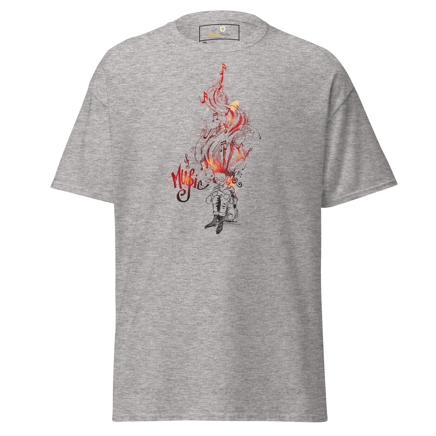 Art T-shirt Design Tee • Men / Women • [2xl-5xl] - Sport Grey / 2xl