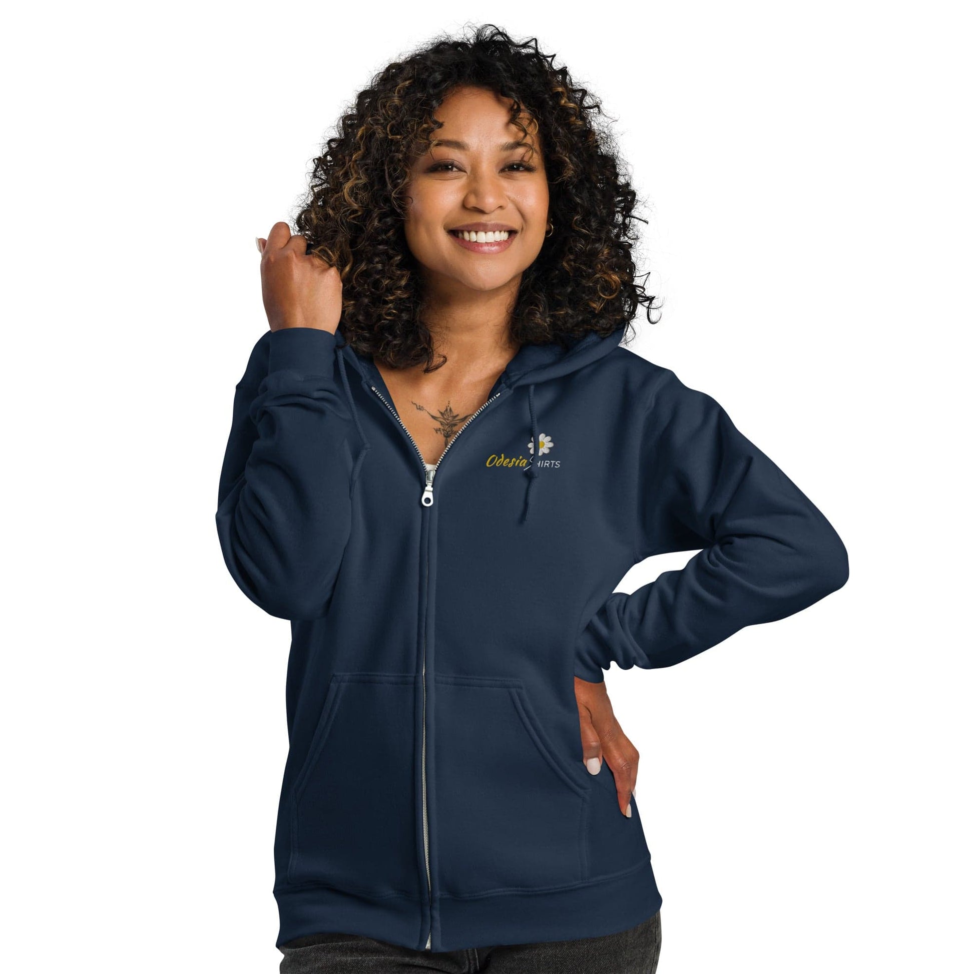 ODESIA’S Unisex heavy blend zip hoodie