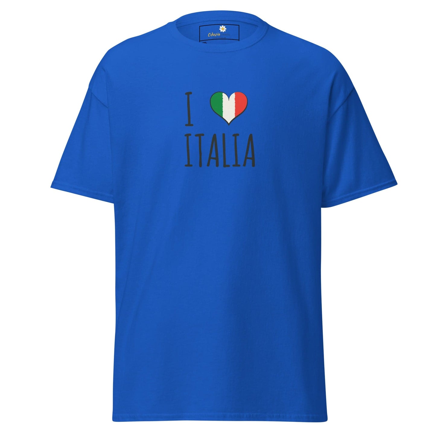 Unisex classic tee - COUNTRY I LOVE ITALY - BIG - Royal / 2XL