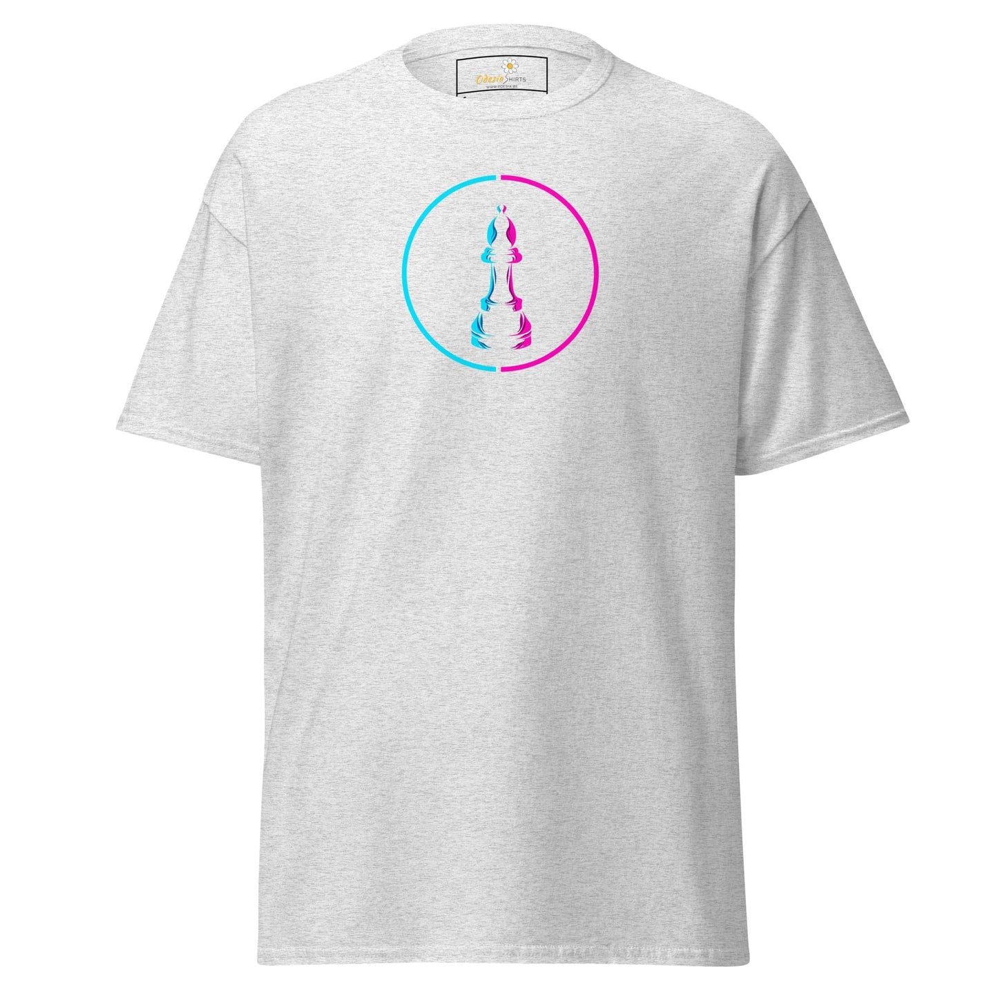 Unisex classic tee - MISC CHESS - REGULAR - Ash / S