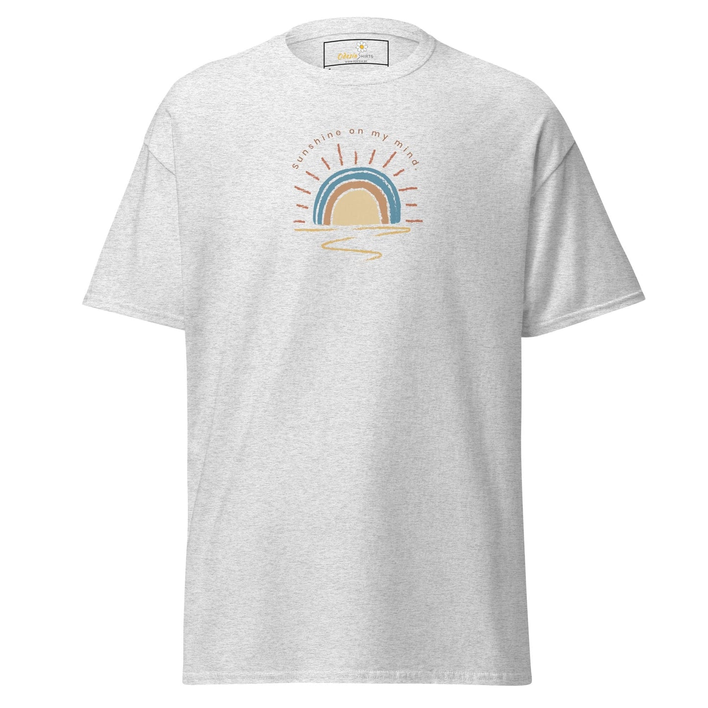 Unisex classic tee - SUMMER SUNSHINE ON MIND - REGULAR - Ash / S