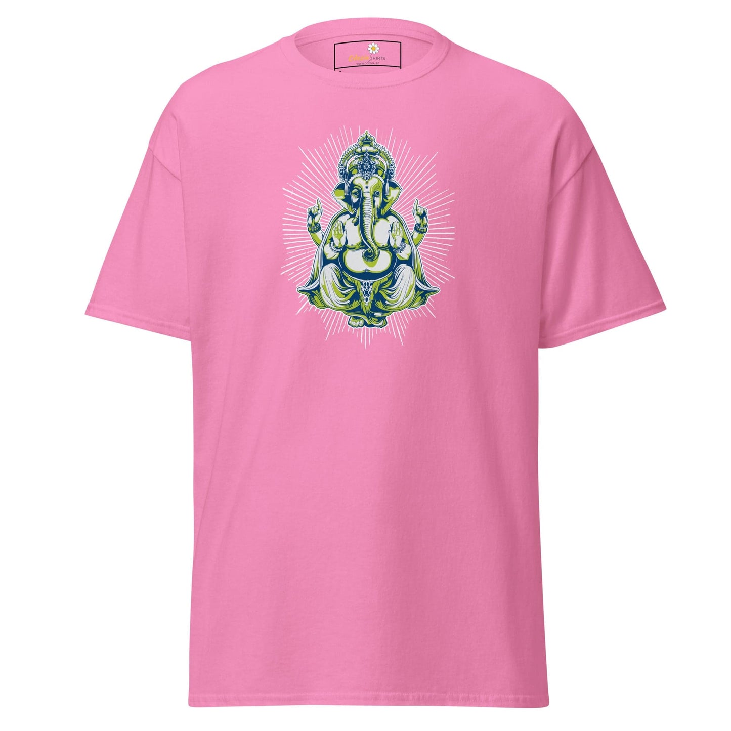 Unisex classic tee - SPIRITUAL GANESH - REGULAR - Azalea / S