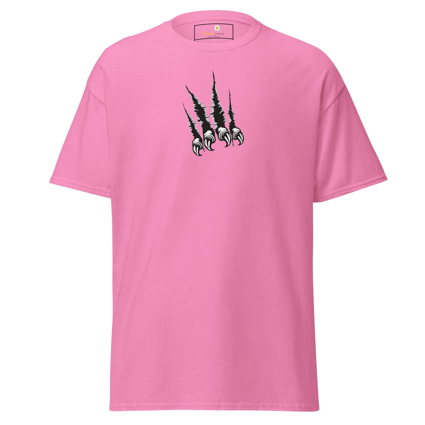 Unisex classic tee - WILD LIFE CLAWS - REGULAR - Azalea / S
