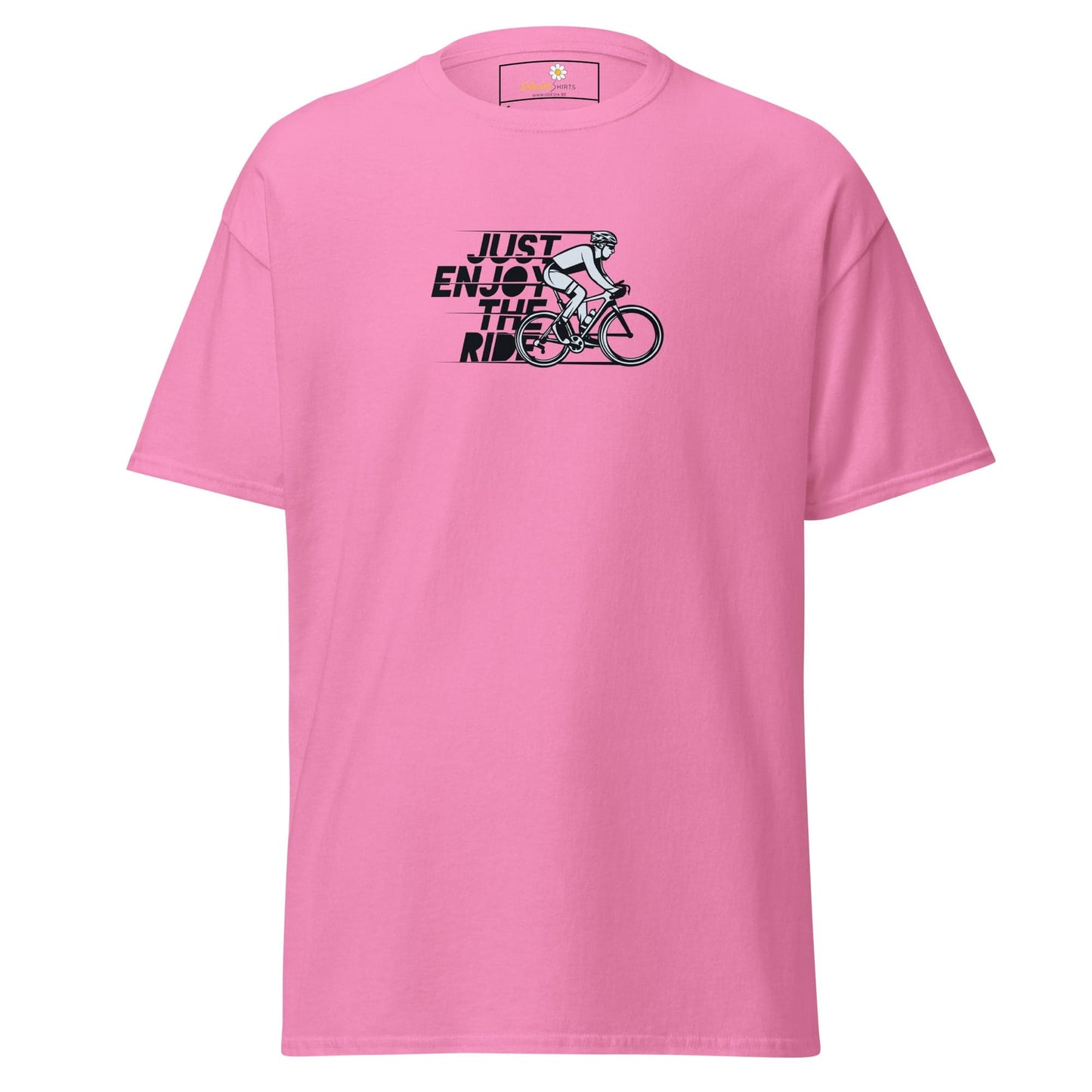 Unisex classic tee - SPORT ENJOY THE RIDE - REGULAR - Azalea / S