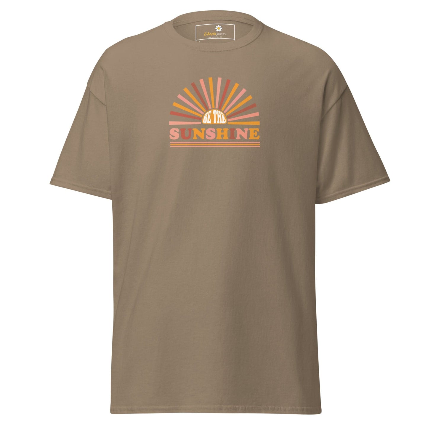 Unisex classic tee - SUMMER SUNSHINE - REGULAR - Brown Savana / S
