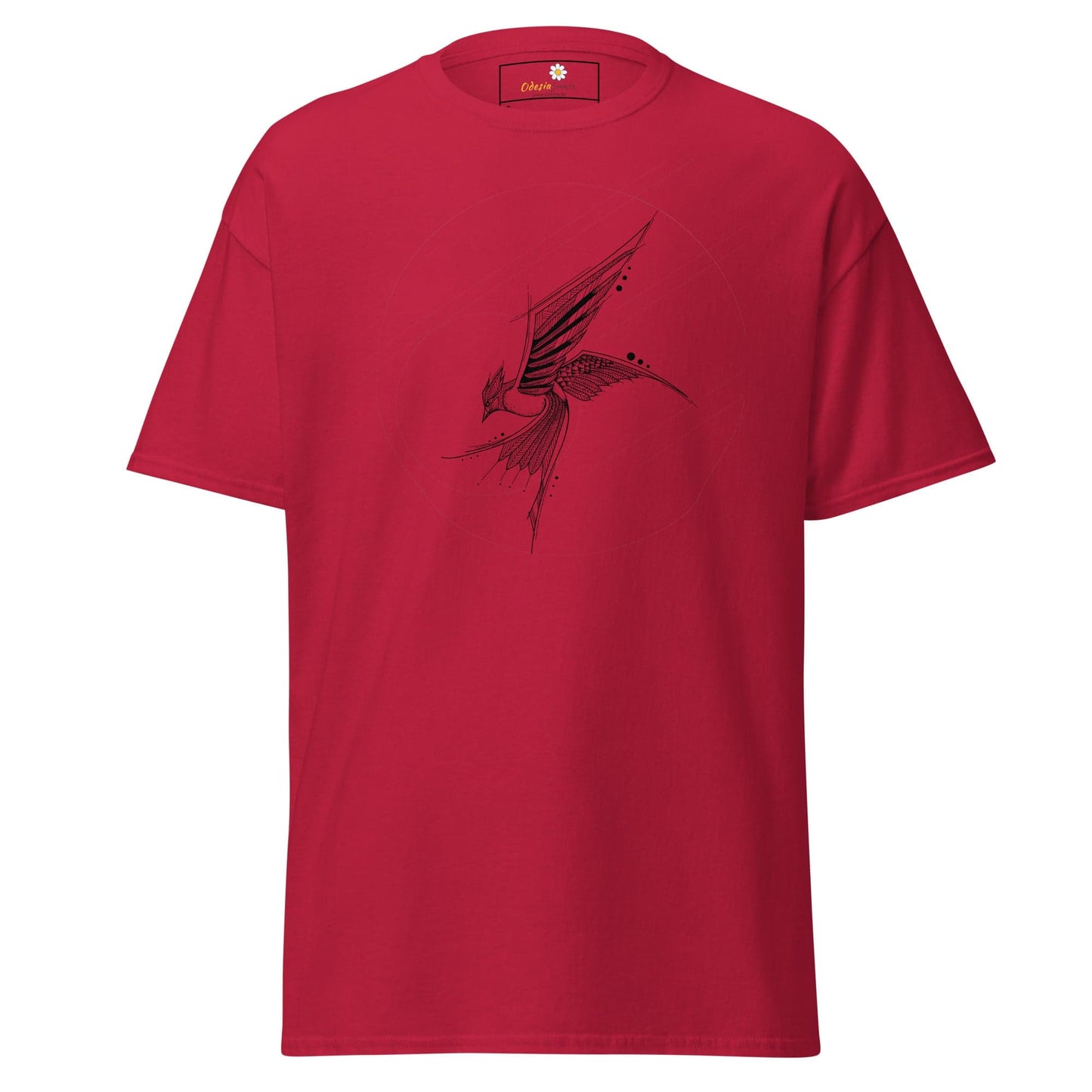 Unisex classic tee - ANIMALS BIRD - REGULAR - Cardinal / S