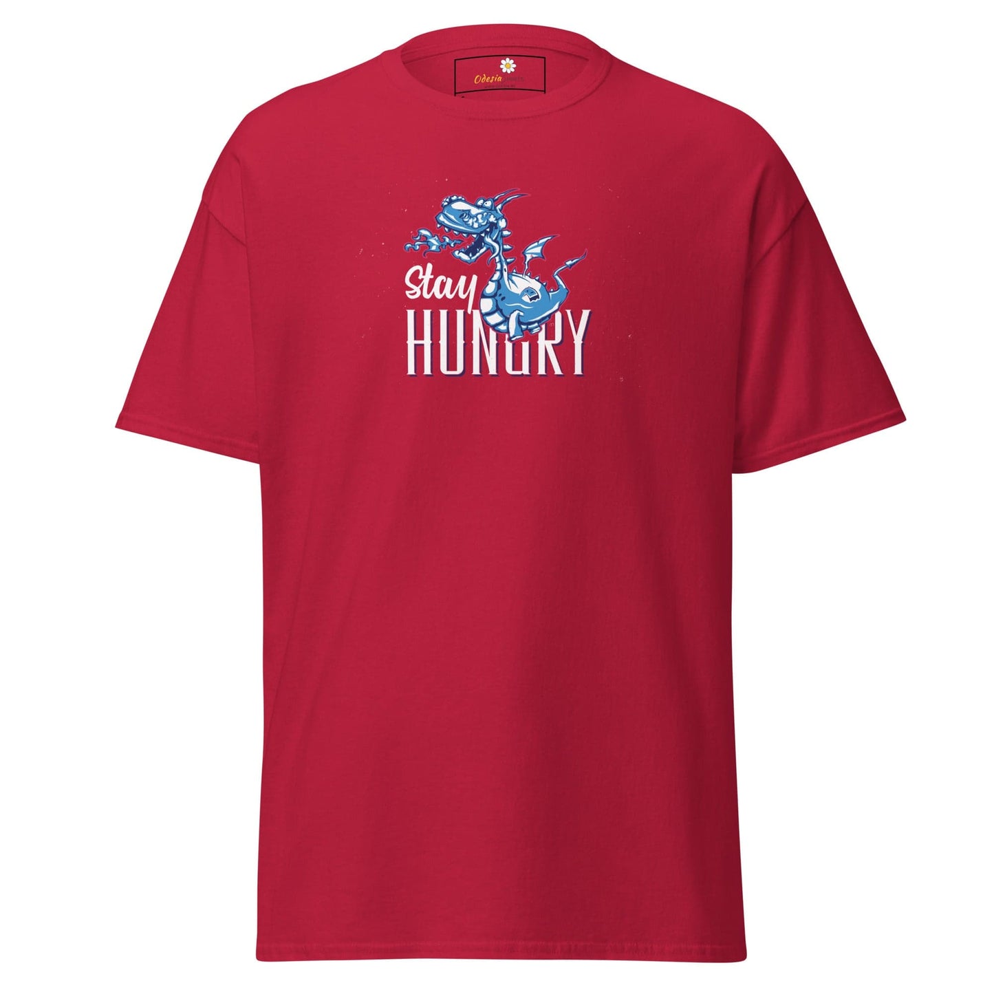 Unisex classic t-shirt - FUN STAY HUNGRY - REGULAR - Cardinal / S