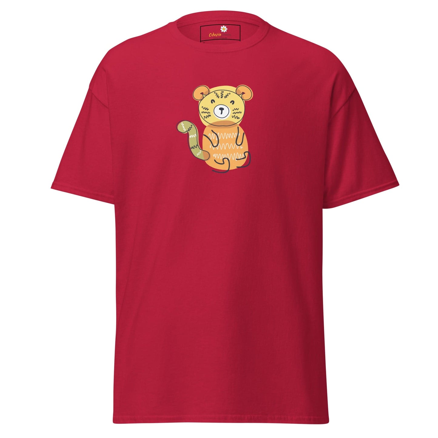 Unisex classic tee - ANIMALS FRIENDLY BEAR - REGULAR - Cardinal / S