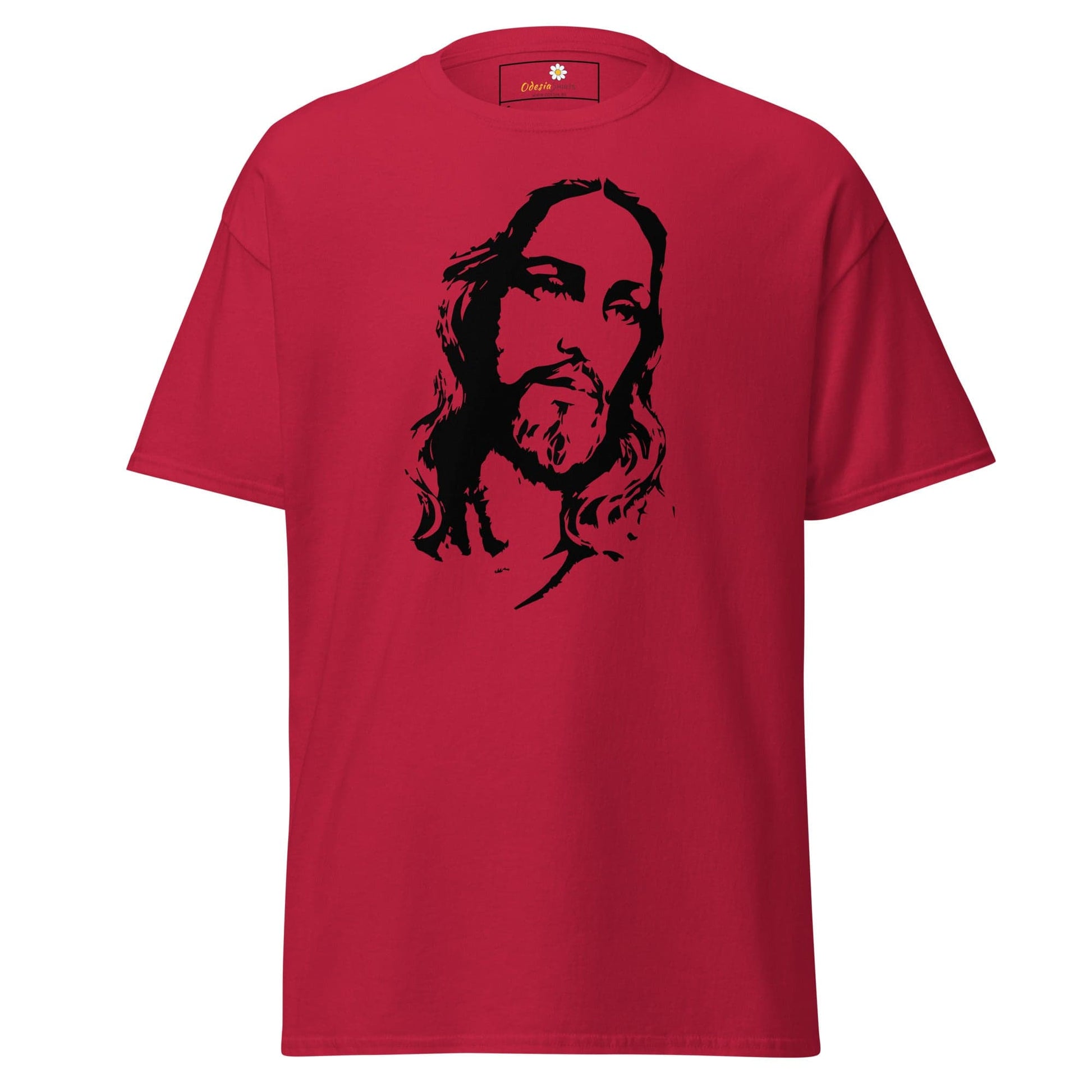 Unisex classic tee - SPIRITUAL JESUS - REGULAR - Cardinal / S