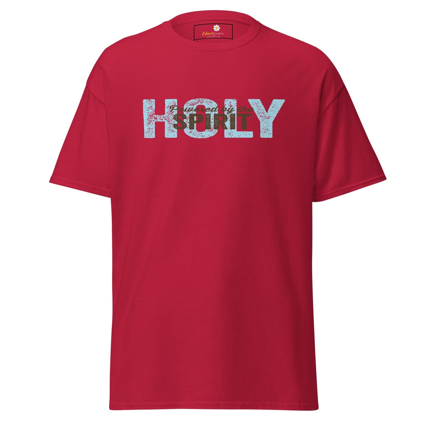 Unisex classic tee - SPIRITUAL POWERED HOLY SPIRIT - REGULAR - Cardinal / S