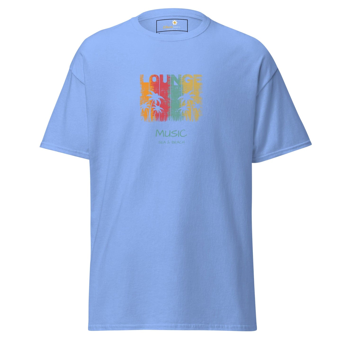Unisex classic tee - MUSIC LOUNGE - REGULAR - Carolina Blue / S