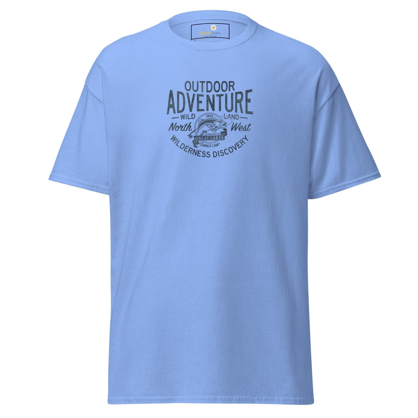 Unisex classic t-shirt - SPORT OUTDOOR ADVENTURE - REGULAR - Carolina Blue / S