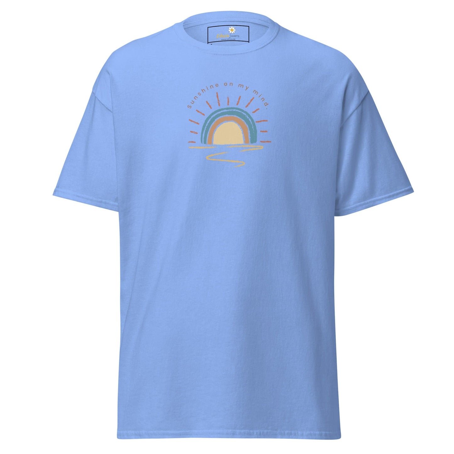 Unisex classic tee - SUMMER SUNSHINE ON MIND - REGULAR - Carolina Blue / S