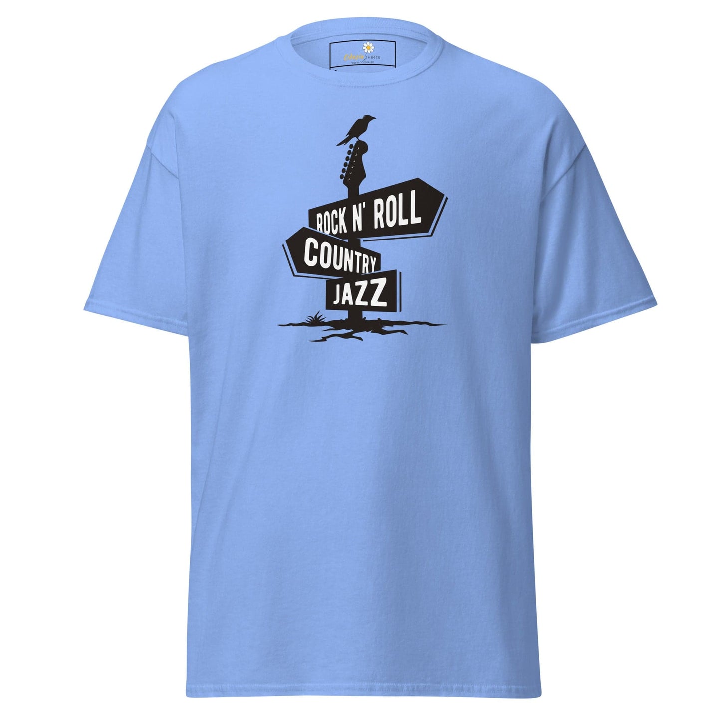 Unisex classic t-shirt - MUSIC DIRECTIONS - REGULAR - Carolina Blue / S