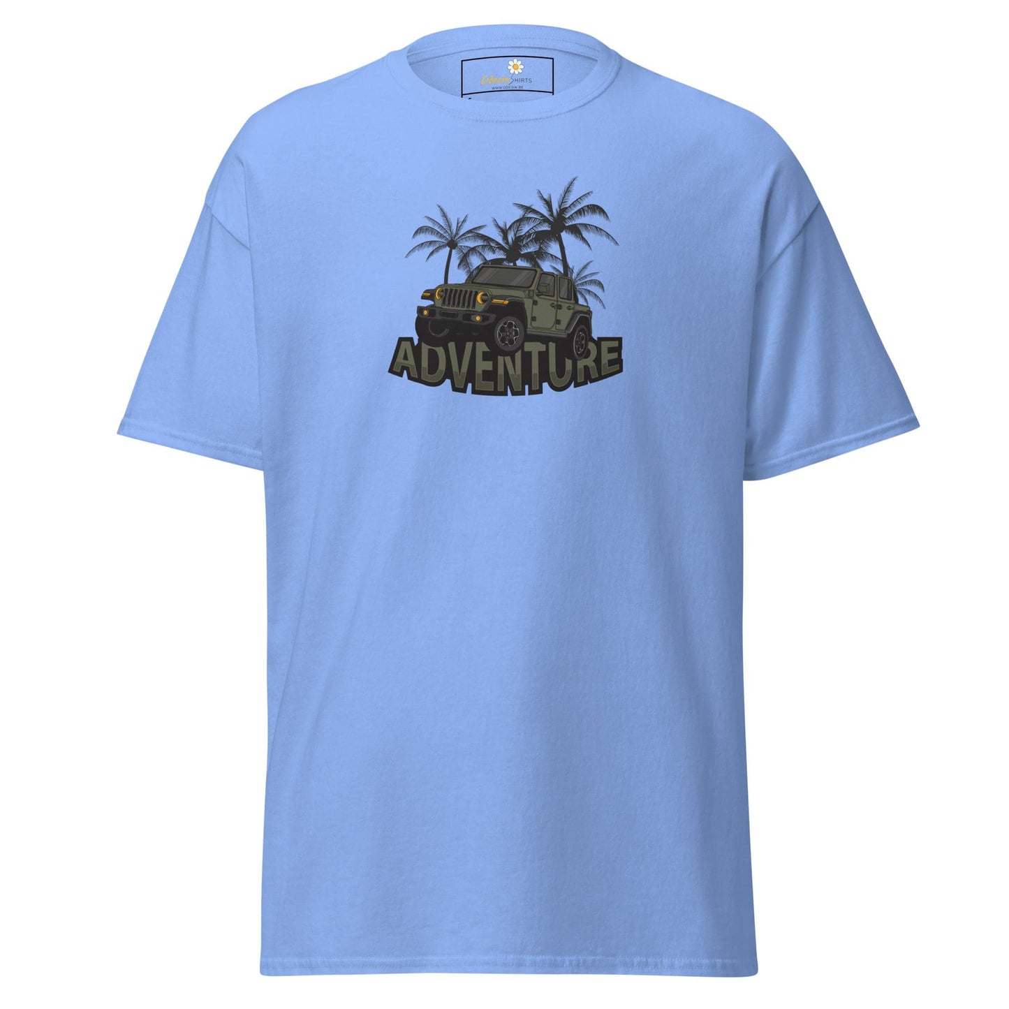 Unisex classic tee - ADVENTURE 4X4 - REGULAR - Carolina Blue / S