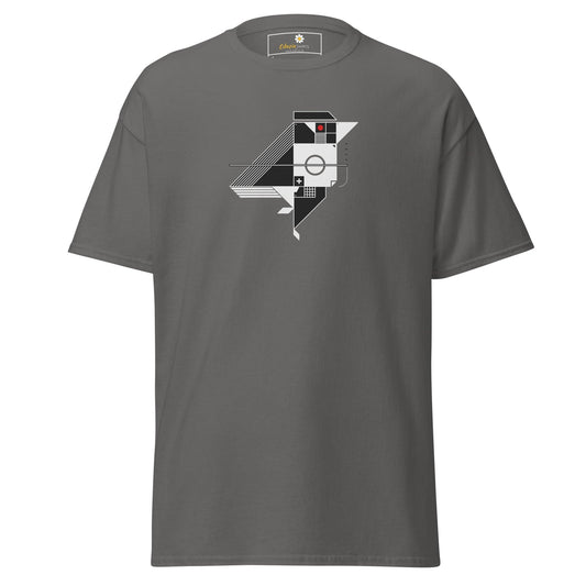 Unisex classic tee - ABSTRACT BIRD - REGULAR - Charcoal / S