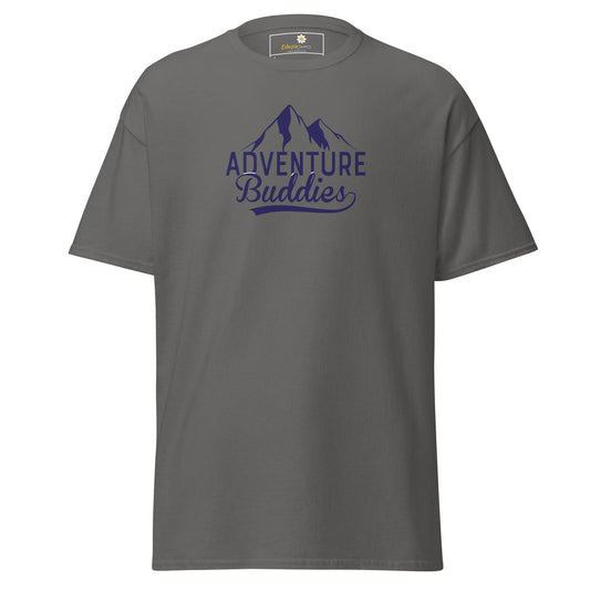 Unisex classic t-shirt - SPORT ADVENTURE BUDDIES - REGULAR - Charcoal / S
