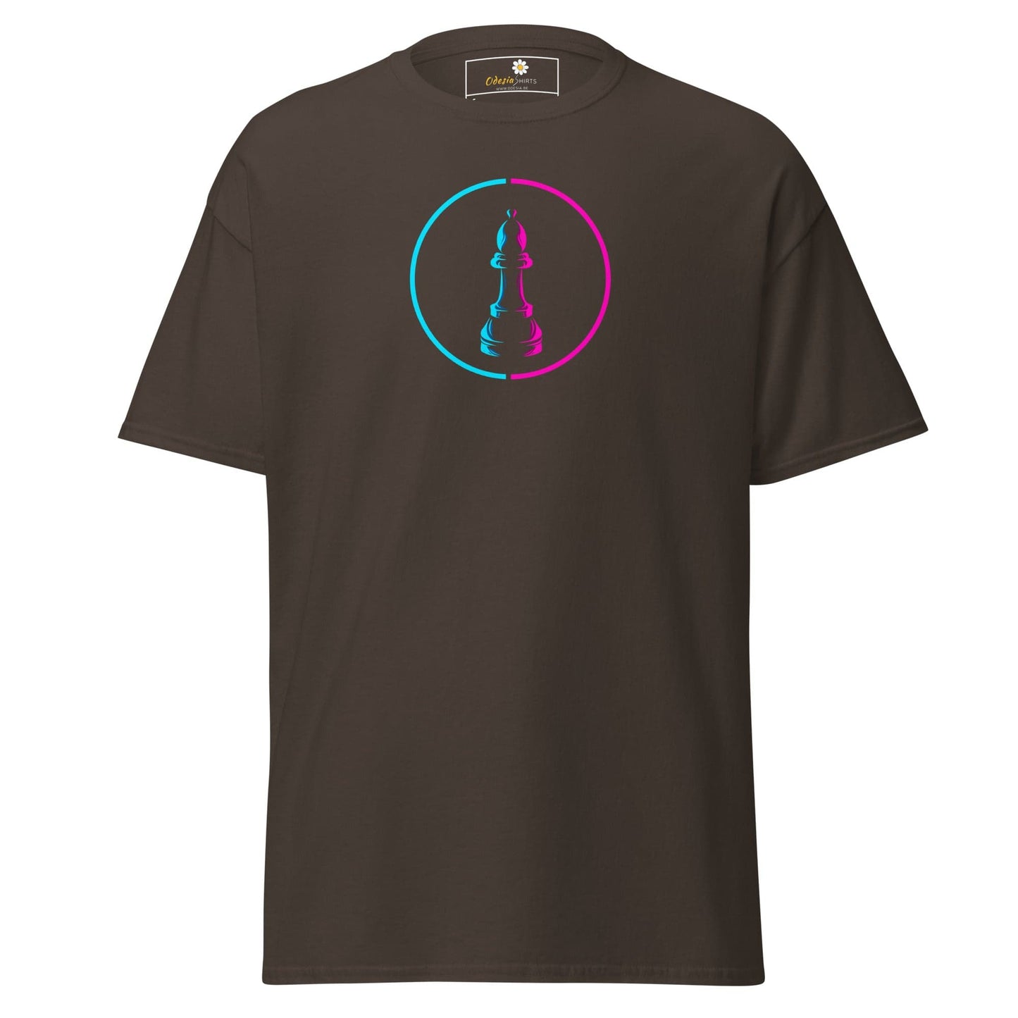 Unisex classic tee - MISC CHESS - REGULAR - Dark Chocolate / S