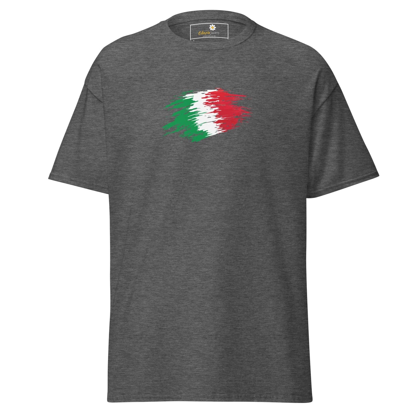 Unisex classic tee - COUNTRY ITALIAN SHAPE - REGULAR - Dark Heather / S