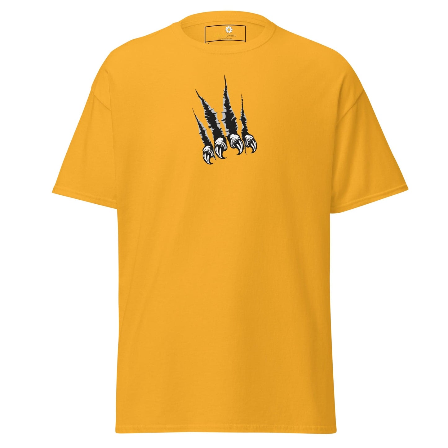 Unisex classic tee - WILD LIFE CLAWS - REGULAR - Gold / S