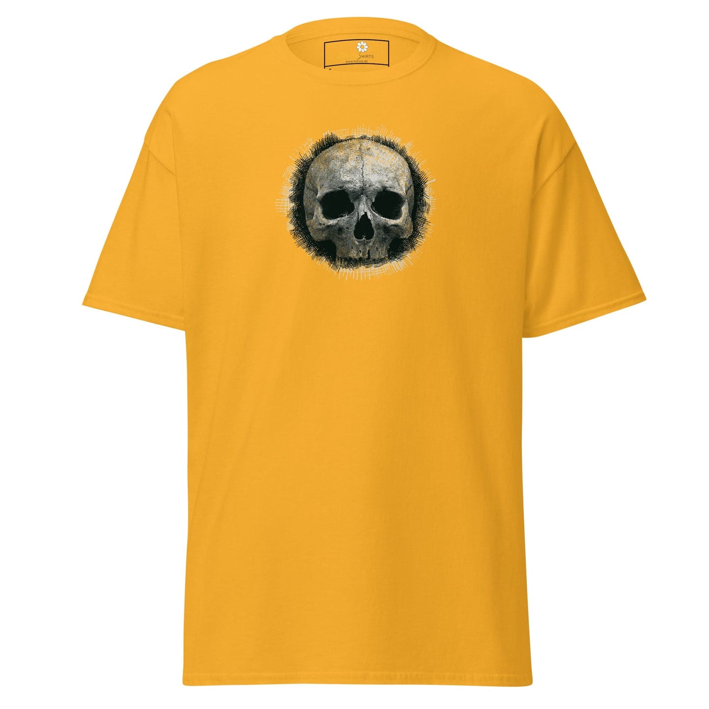 Unisex classic tee - SKULL - REGULAR - Gold / S