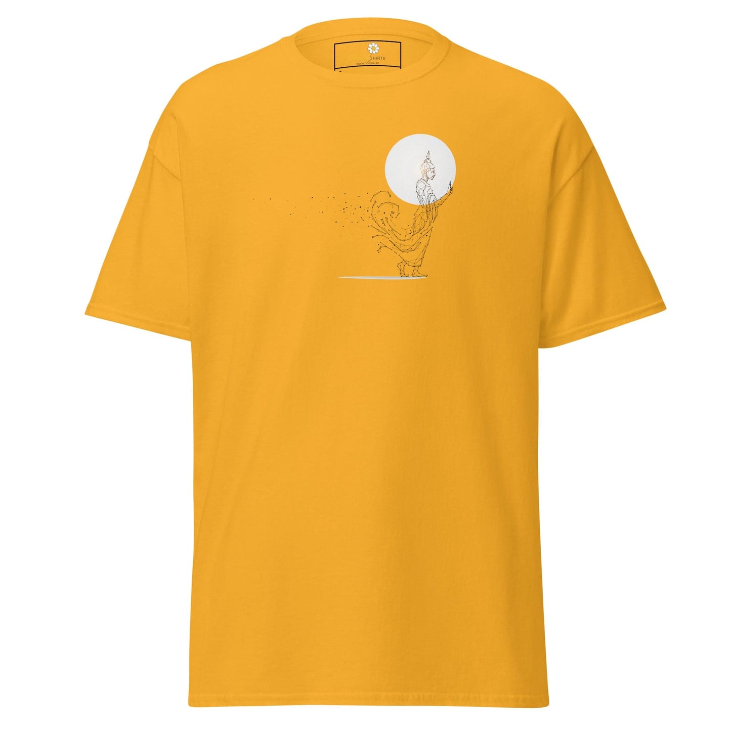 Unisex classic t-shirt - SPIRITUAL ZEN MASTER - REGULAR - Gold / S