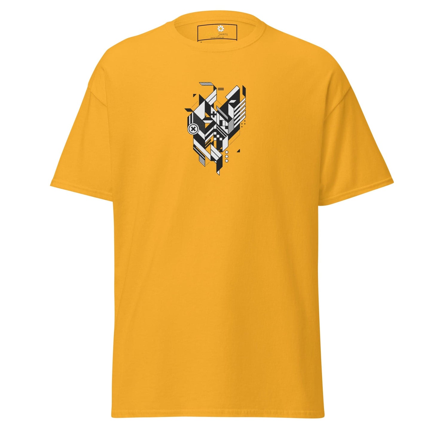Unisex classic tee - ABSTRACT FIGURE - REGULAR - Gold / S