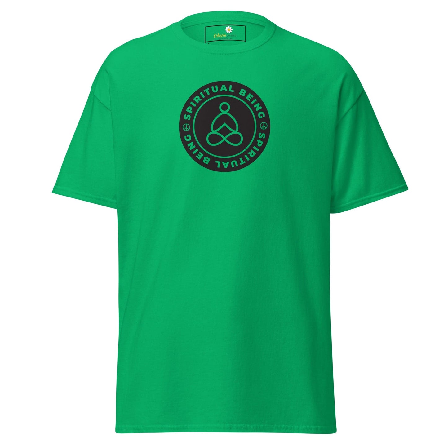 Unisex classic tee - SPIRITUAL BEING - REGULAR - Irish Green / S