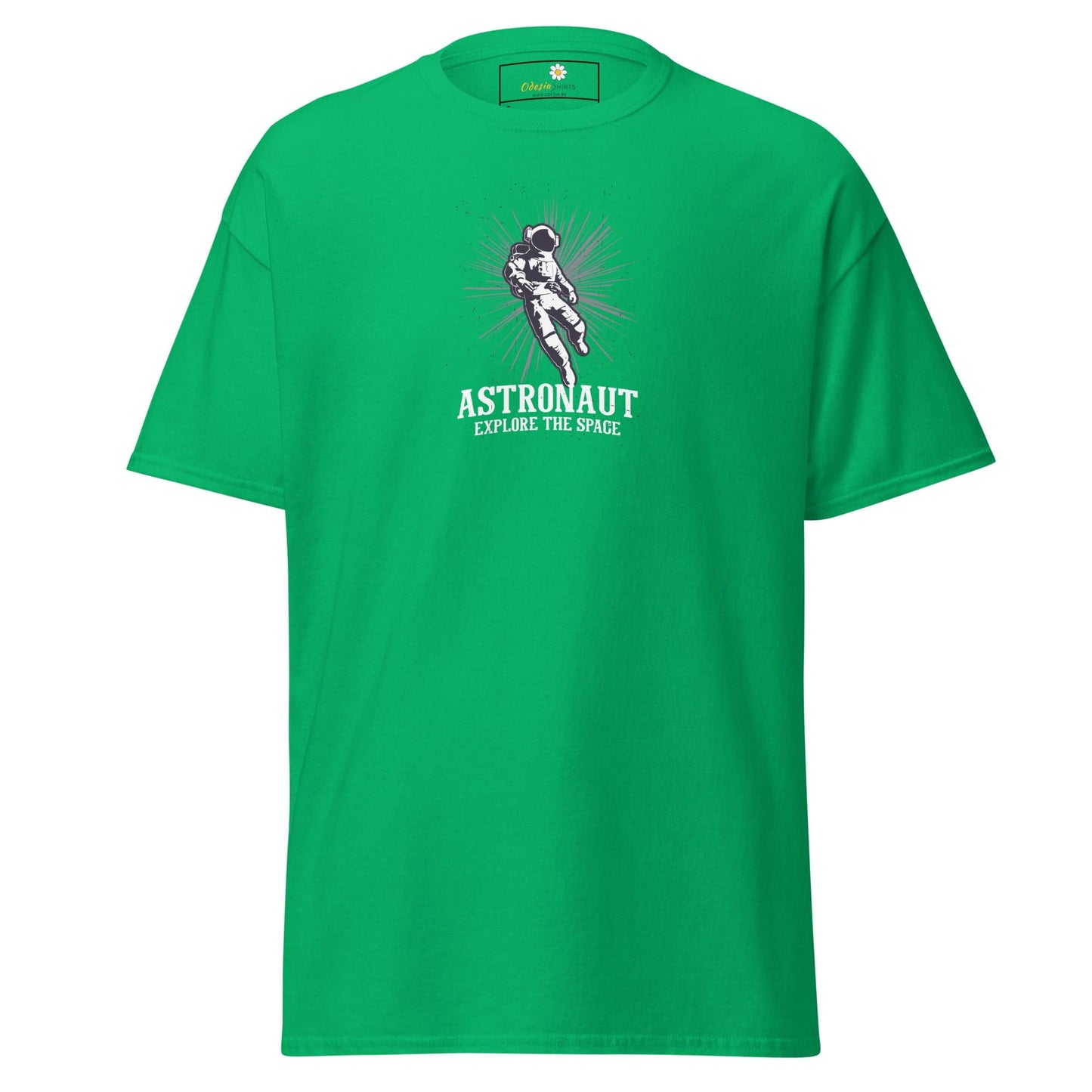 Unisex classic tee - ASTRONAUT EXPLORE SPACE - REGULAR - Irish Green / S
