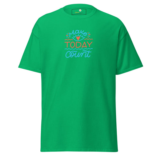 Unisex classic t-shirt - TEXT TODAY COUNT - REGULAR - Irish Green / S