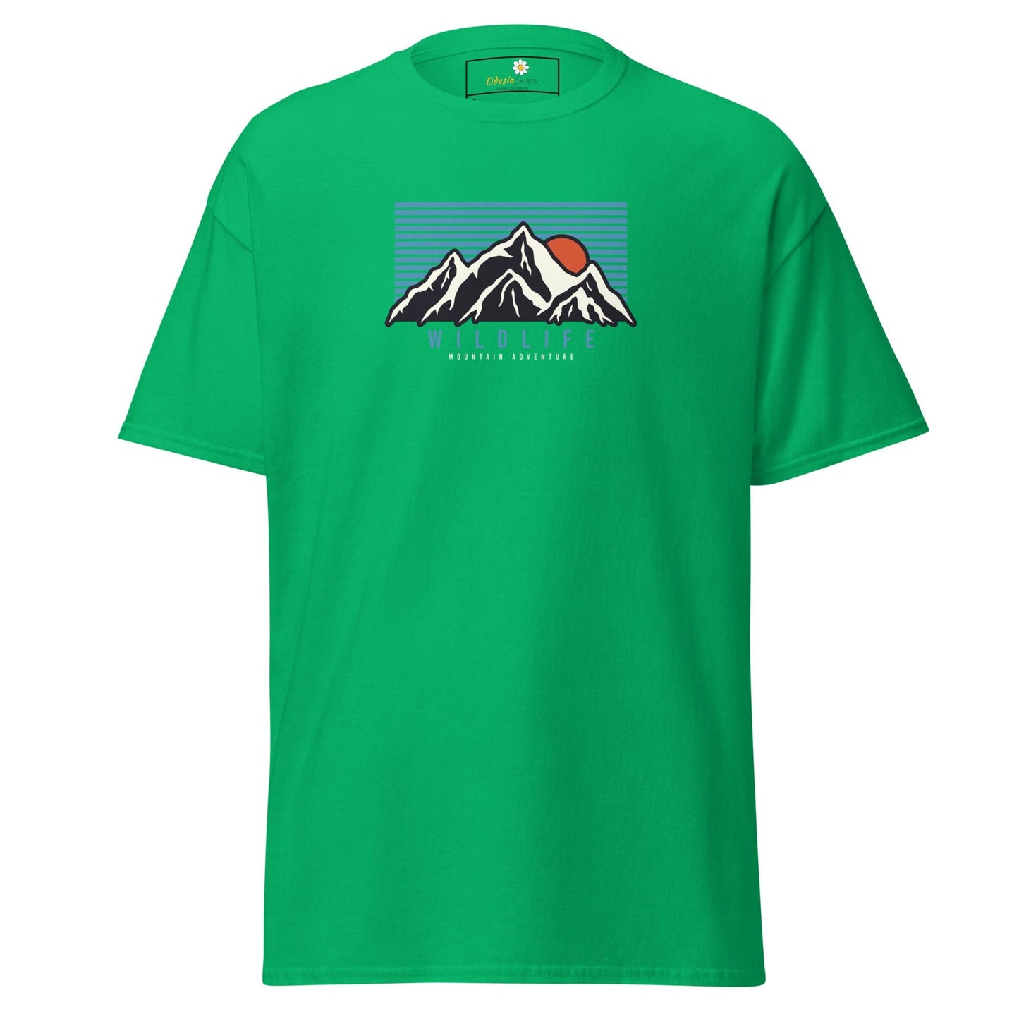Unisex classic tee - NATURE MOUNTAIN WILDLIFE - REGULAR - Irish Green / S