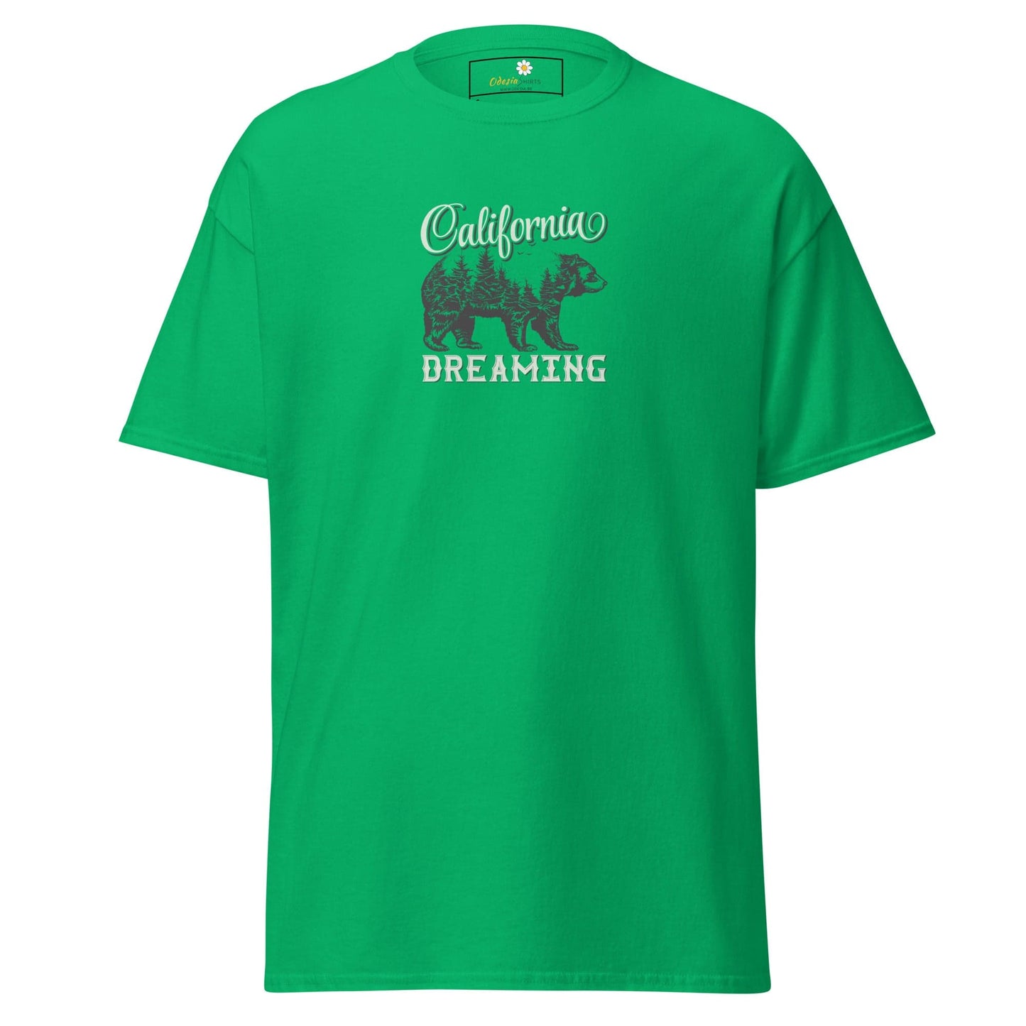 Unisex classic tee - WILD LIFE CALIFORNIA DREAMING - REGULAR - Irish Green / S