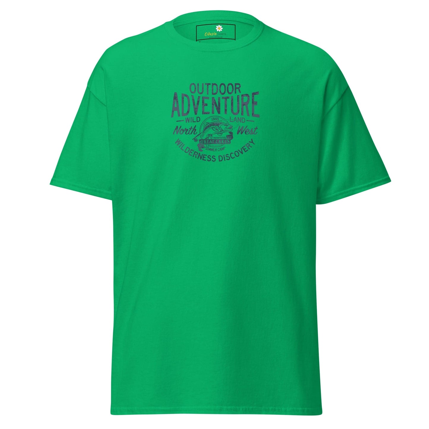 Unisex classic t-shirt - SPORT OUTDOOR ADVENTURE - REGULAR - Irish Green / S